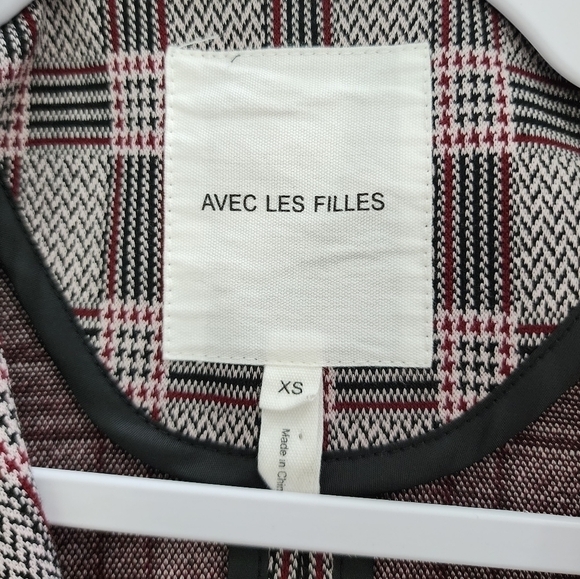 Avec Les Filles Soft Knit Blazer Jacket XS - Picture 8 of 9